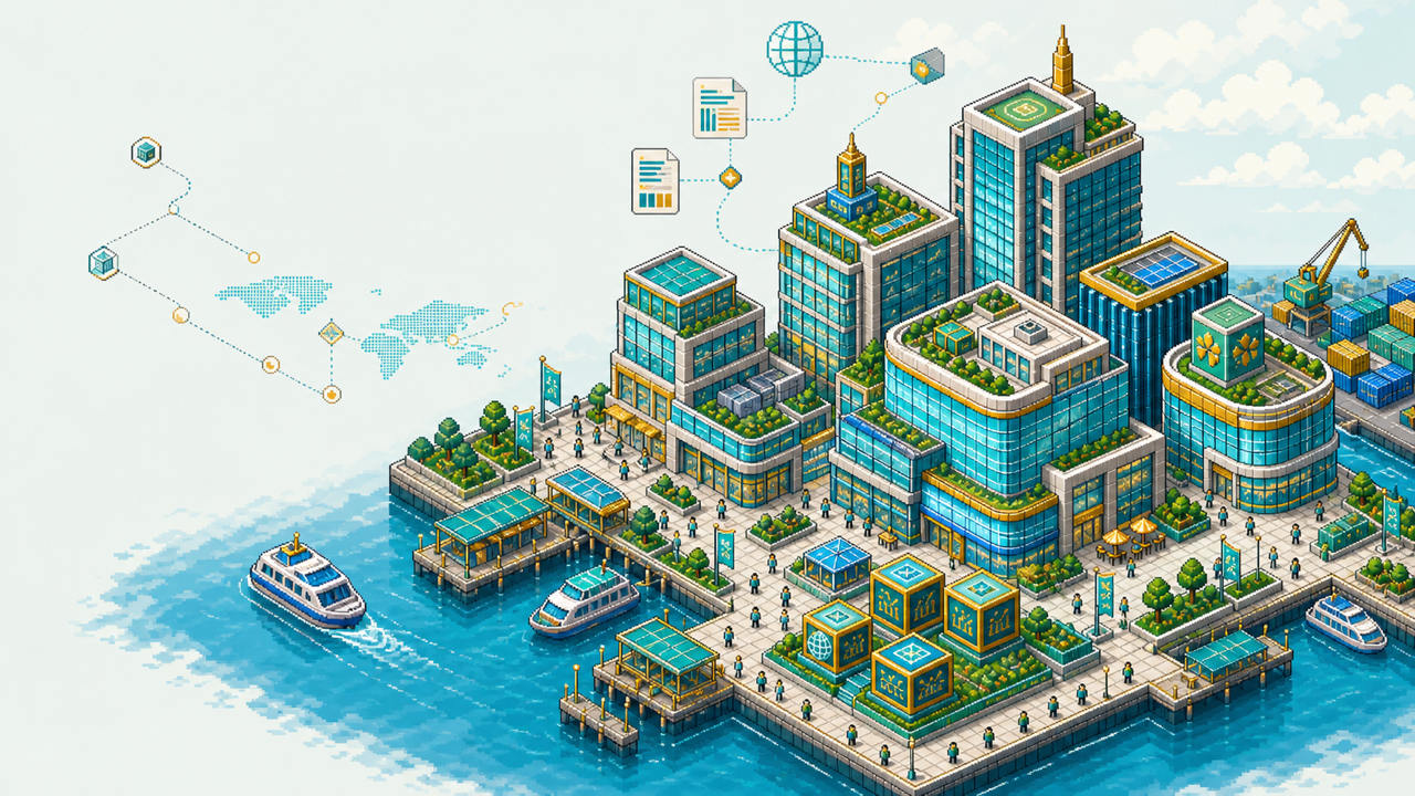 新加坡 S-REIT Harbor Block 新闻封面源证据